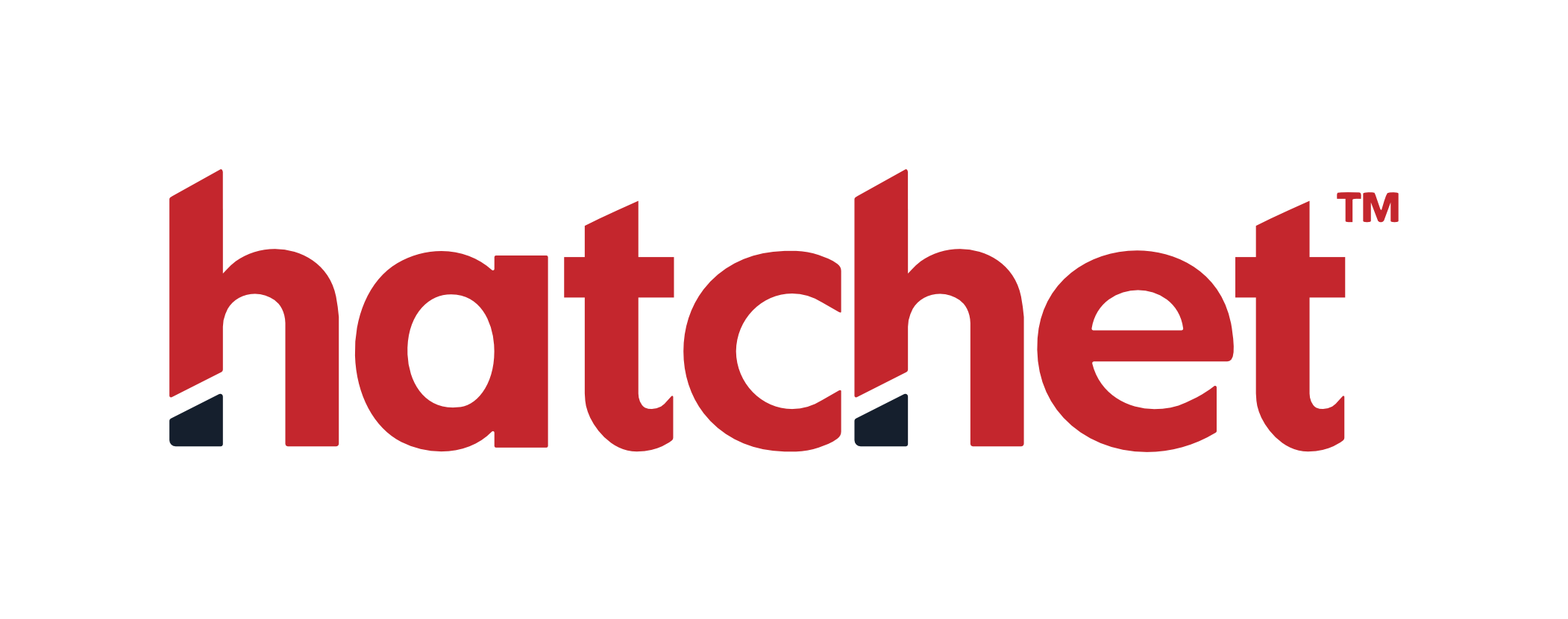 The Hatchet logo — red