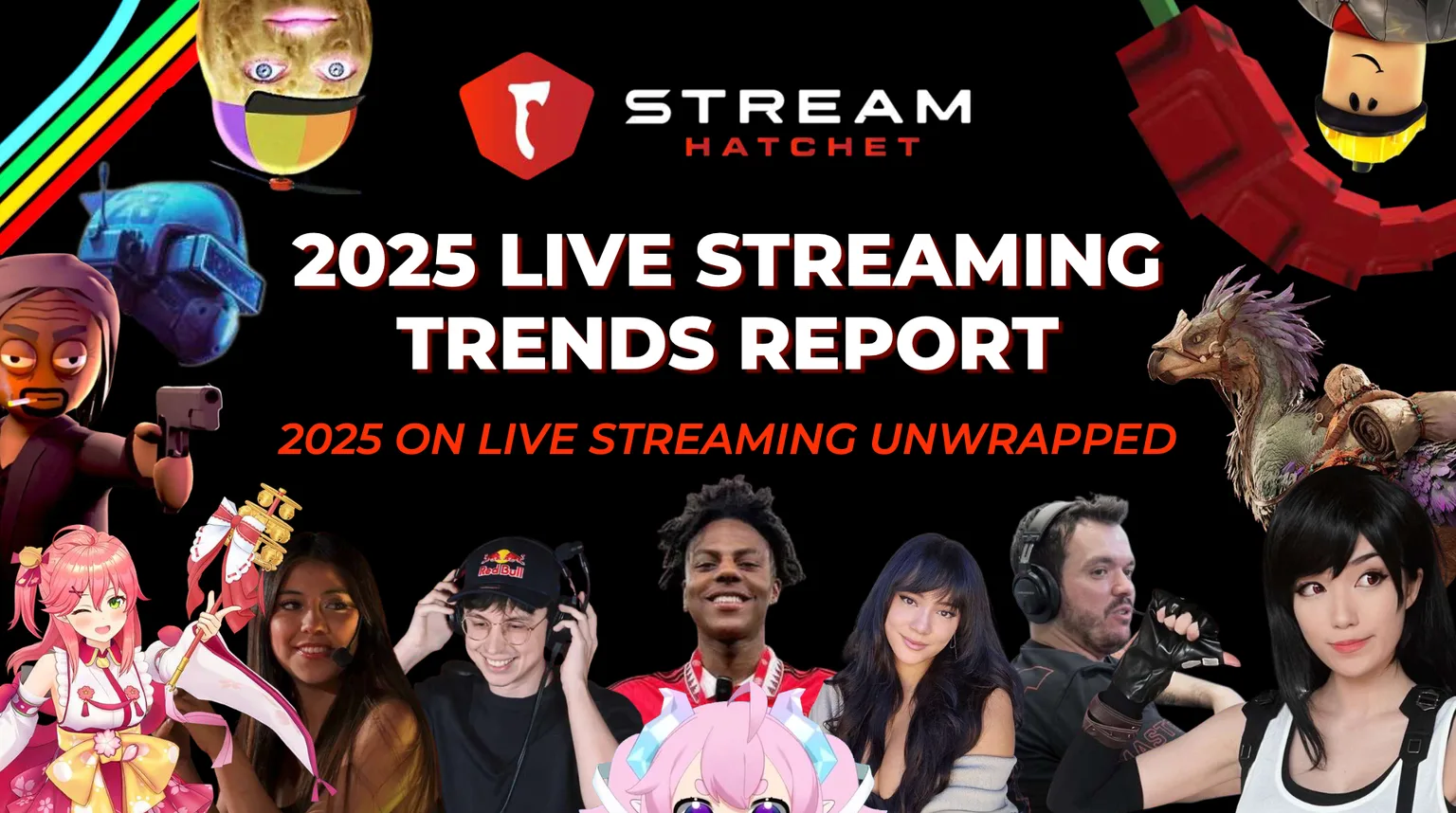 2025 Yearly Live Streaming Trends Report cover