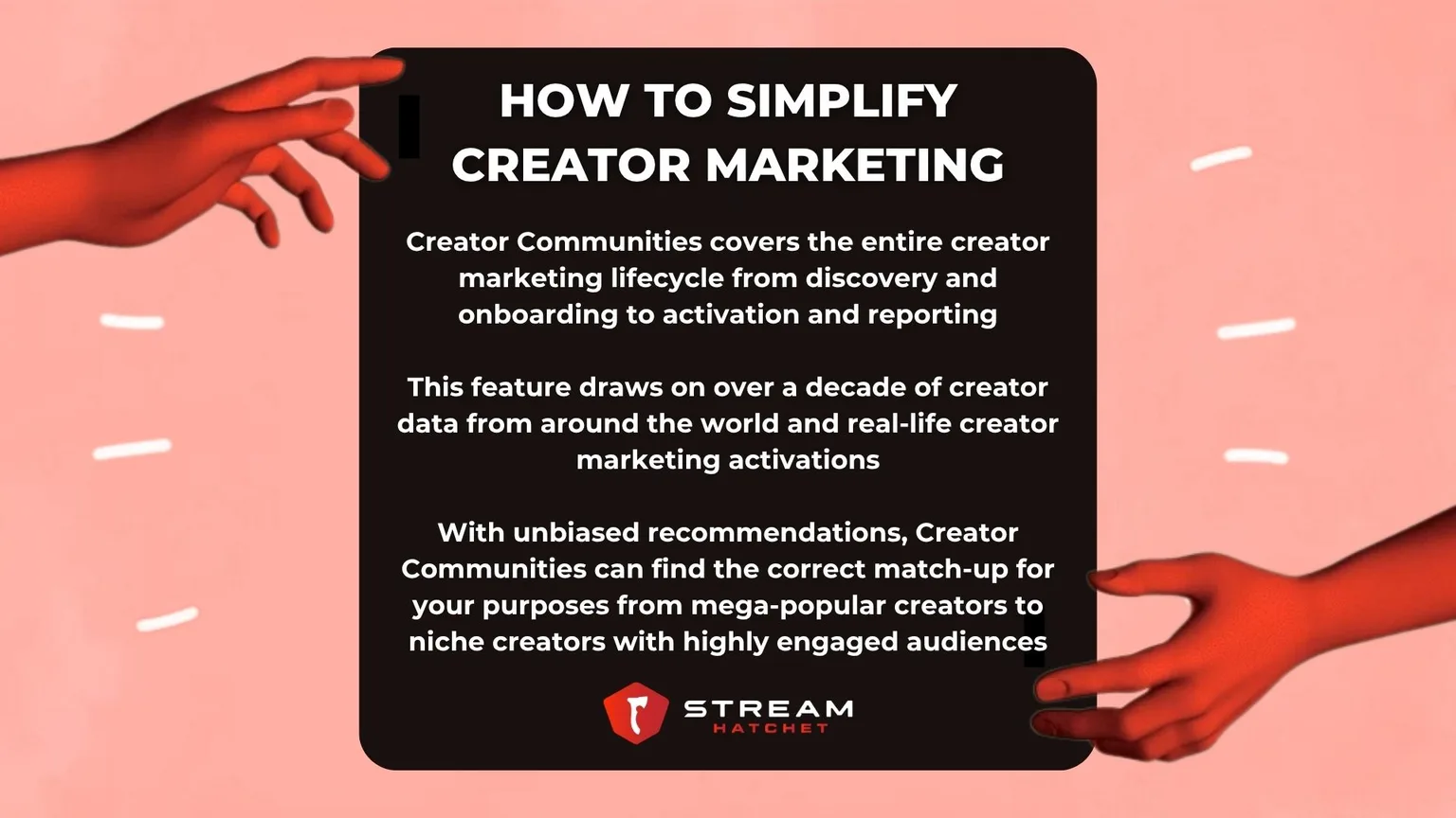 TLDR Takeaways for Creator Communities - Hatchet