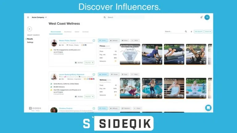 Graph 2: Sideqik Creator Discovery via Socials - Hatchet