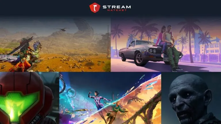 Graph 5: Cover Images for Anticipated Games in 2025 - Hatchet