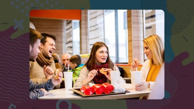 Graph 7: Dining and Fast Food Stock Image - Hatchet