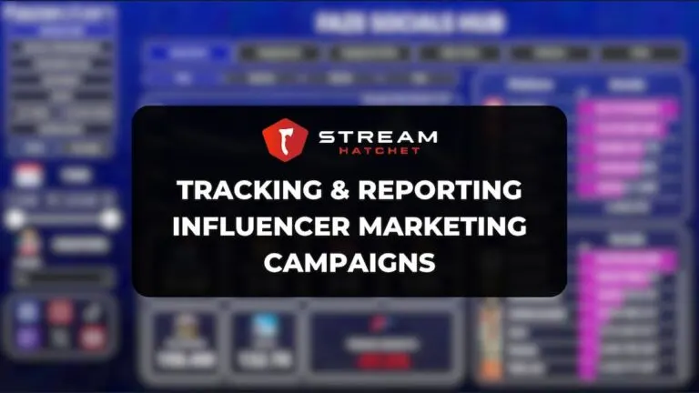 Influencer Marketing Reporting Cover Image - Hatchet