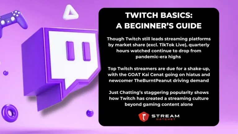 TLDR Takeaways for Twitch Basics - Hatchet
