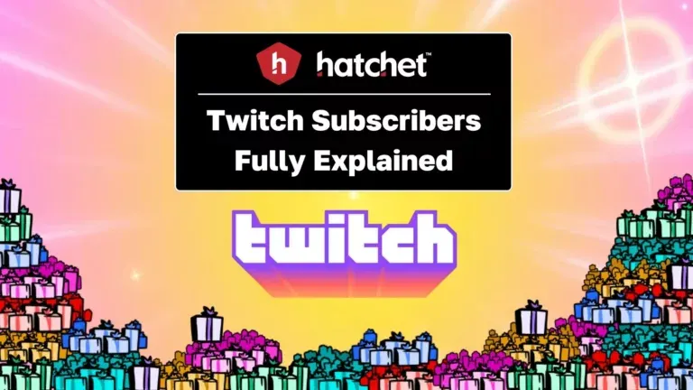 Twitch Subscribers Cover Image - Hatchet